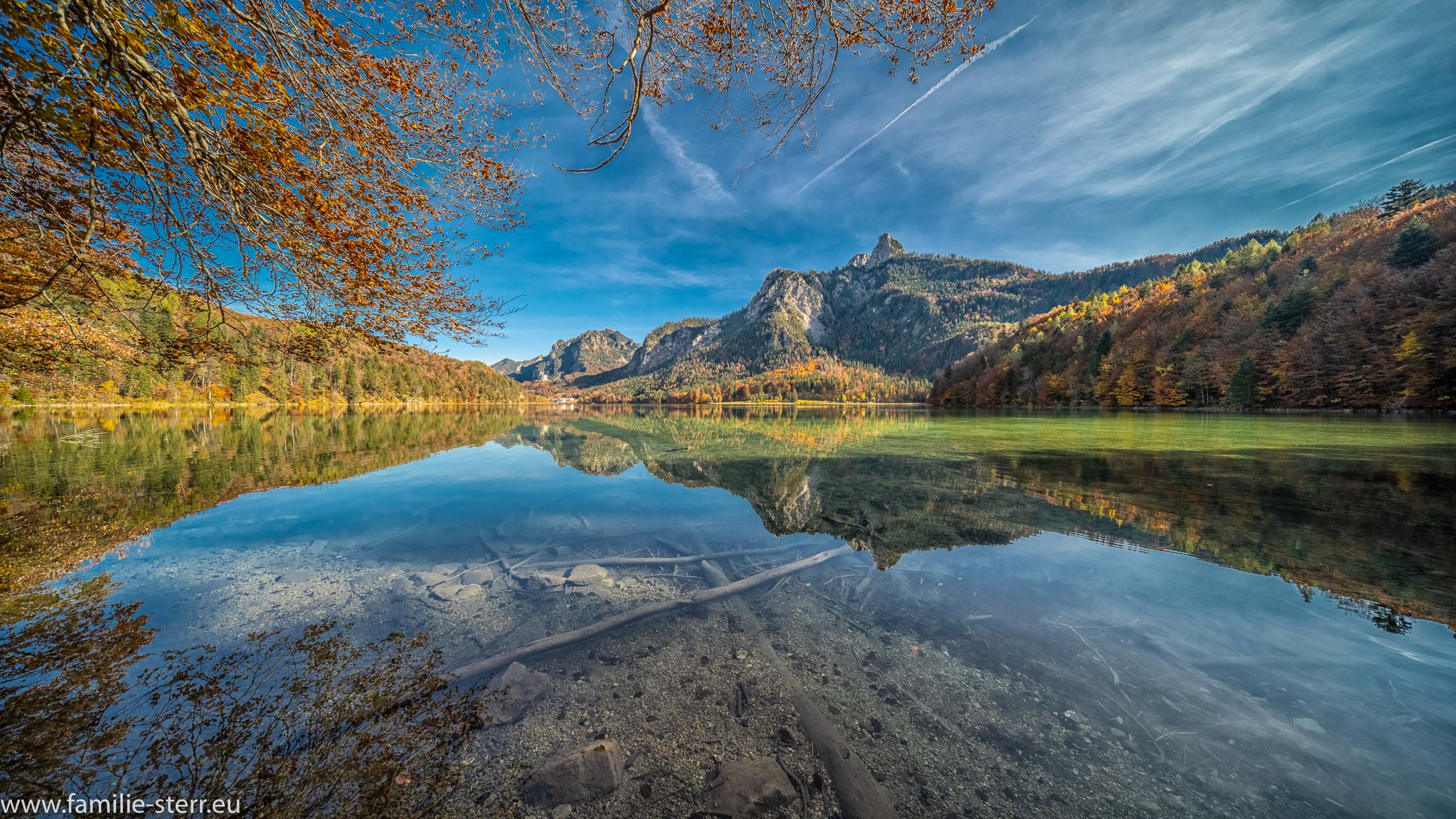 Alpsee im Herbst